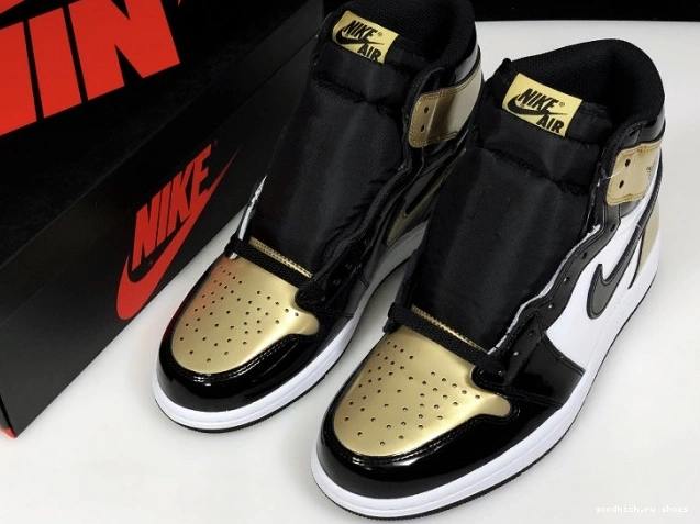 Rep 861428-007 High Toe Jordan Retro Glod Air 1 0811